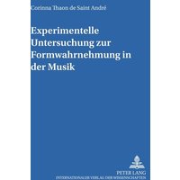 Experimentelle Untersuchung zur Formwahrnehmung in der Musik