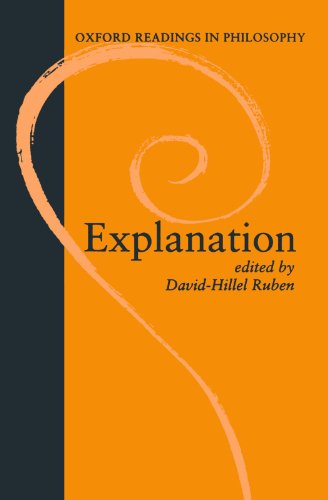 Explanation (Oxford Readings In Philosophy)