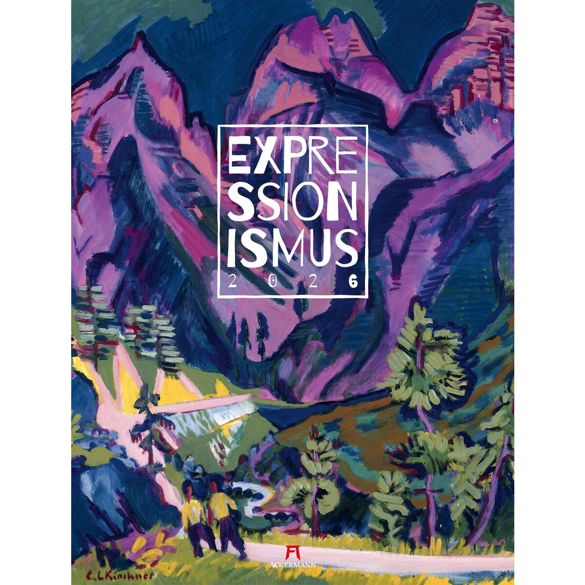 Expressionismus Kalender 2026 von Ackermann Kunstverlag