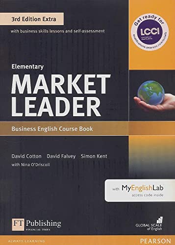 Extra Elementary Coursebook with DVD-ROM and MyEnglishLab Pack: Industrial Ecology (Market Leader) von Pearson Longman