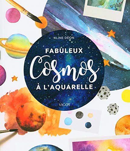 Fabuleux cosmos à l'aquarelle