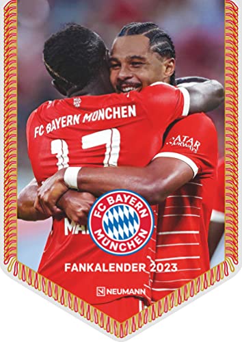FC Bayern München 2023 - Mini-Bannerkalender - Fan-Kalender - Fußball-Kalender - 21x29,7 - Sport von teNeues Calendars & Stationery GmbH & Co. KG