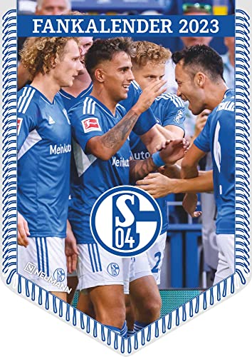 FC Schalke 04 2023 - Bannerkalender - Fan-Kalender - Fußball-Kalender - Wand-Kalender - 29,7x42 - Sport von teNeues Calendars & Stationery GmbH & Co. KG