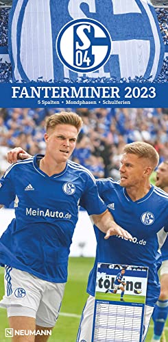 FC Schalke 04 2023 - Fanterminer - Fan-Kalender - Fußball-Kalender - 22x45 - Sport von teNeues Calendars & Stationery GmbH & Co. KG