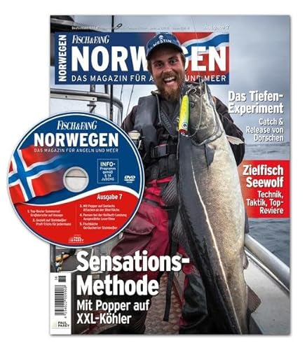 FISCH & FANG Sonderheft Nr. 37: Norwegen Magazin Nr. 7: Das Magazin für Angeln und Meer (Norwegen Magazin: Das Magazin für Angeln und Meer) von Parey, P
