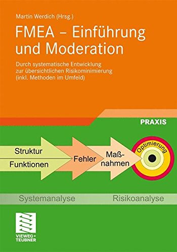 FMEA - Einführung und Moderation: Durch Systematische Entwicklung zur Übersichtlichen Risikominimierung (Inkl. Methoden im Umfeld) (German Edition)