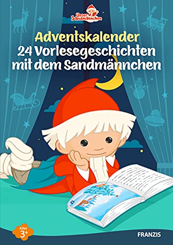 FRANZIS 60676 - Adventskalender 24 Vorlesegeschichten mit dem Sandmännchen, Spezialdruck zum Anfassen und Staunen, für Kinder ab 3 Jahren FRANZIS 60676 - Adventskalender 24 Vorlesegeschichten mit dem Sandmännchen, Spezialdruck zum Anfassen und Staunen, für Kinder ab 3 Jahren von Franzis