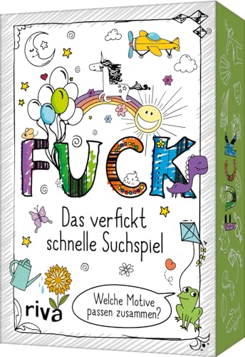 FUCK – Das verfickt schnelle Suchspiel: Welche Motive passen zusammen? Der Klassiker für unterwegs, Party, Spieleabend. Witziges Geschenk zu Geburtstag, Weihnachten. Ab 16 Jahren FUCK – Das verfickt schnelle Suchspiel: Welche Motive passen zusammen? Der Klassiker für unterwegs, Party, Spieleabend. Witziges Geschenk zu Geburtstag, Weihnachten. Ab 16 Jahren von Riva