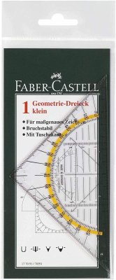Faber-Castell Geometrie Dreieck klein 14cm von Faber-Castell