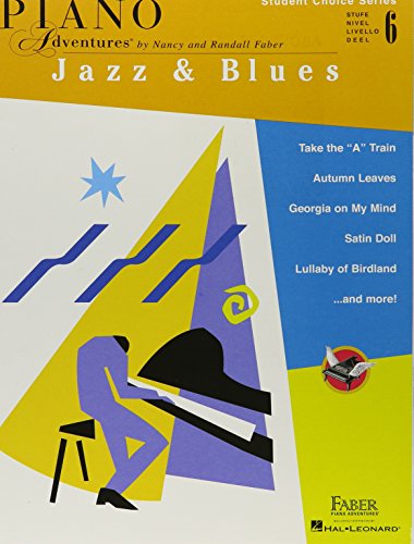 Faber Piano Adventures - Student Choice Series: Jazz & Blues Level 6