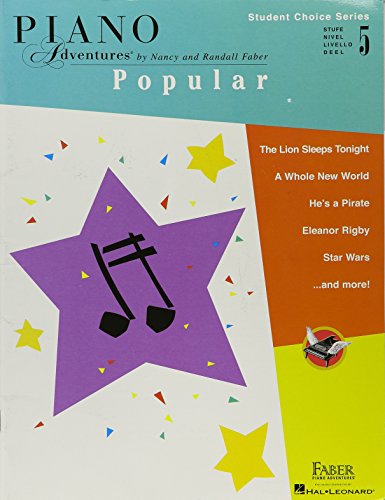 Piano Adventures - Student Choice Series: Popular Level 5