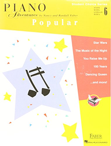Faber Piano Adventures - Student Choice Series: Popular Level 6: Noten, Lehrmaterial für Klavier Faber Piano Adventures - Student Choice Series: Popular Level 6: Noten, Lehrmaterial für Klavier