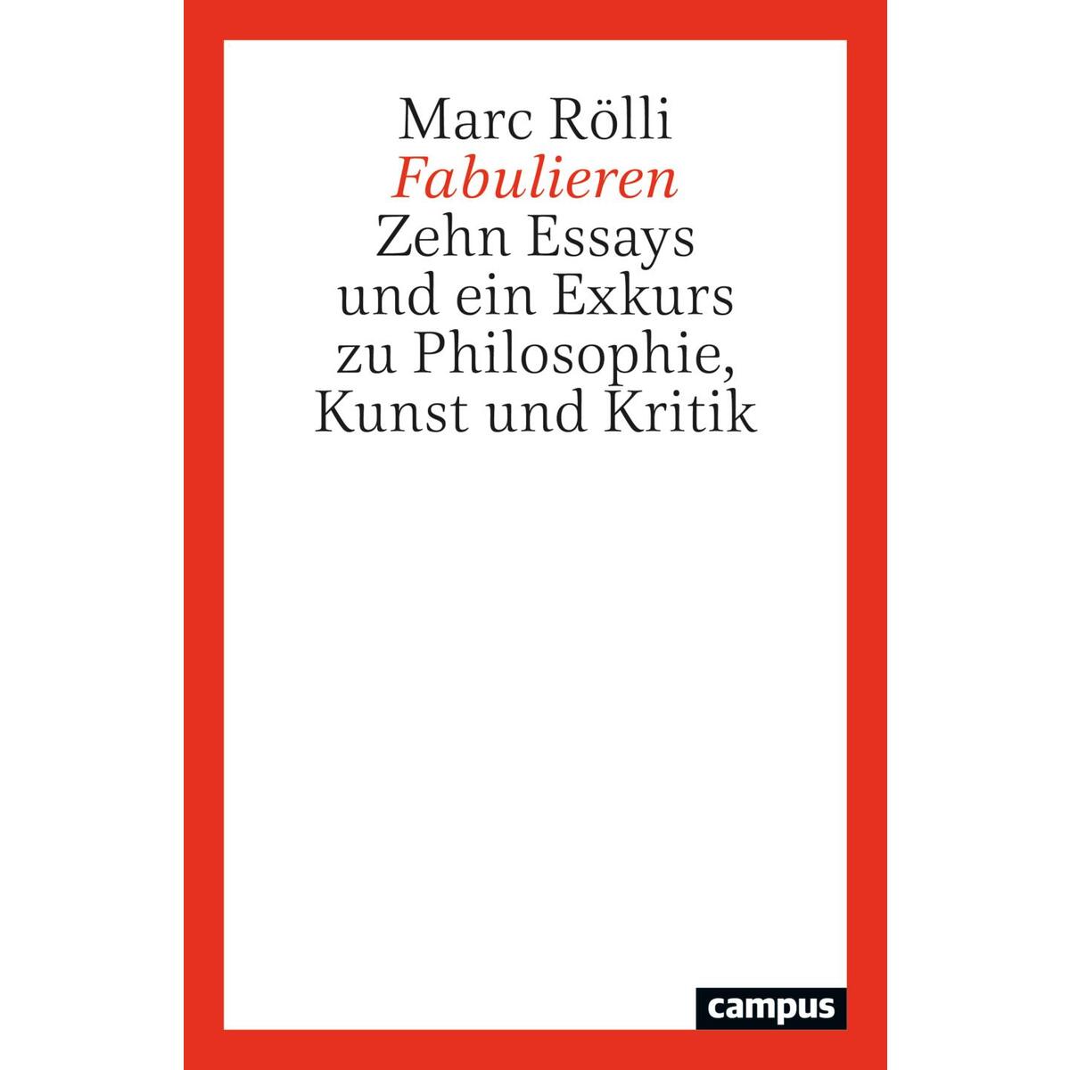Fabulieren Fabulieren von Campus Verlag GmbH