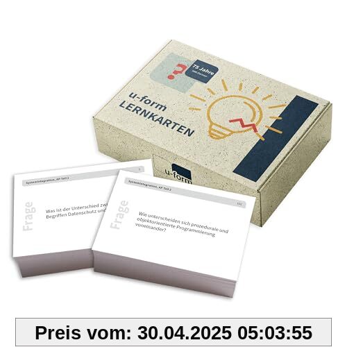 Fachinformatiker/Fachinformatikerin Systemintegration, Lernkarten für die Abschlussprüfung Teil 2, für eine effektive Prüfungsvorbereitung Fachinformatiker/Fachinformatikerin Systemintegration, Lernkarten für die Abschlussprüfung Teil 2, für eine effektive Prüfungsvorbereitung