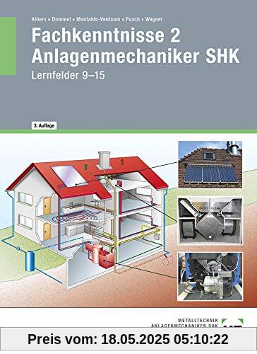 Fachkenntnisse 2 Anlagenmechaniker SHK: Lernfelder 9-15