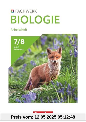 Fachwerk Biologie - Berlin/Brandenburg 2024 - 7./8. Schuljahr: Arbeitsheft