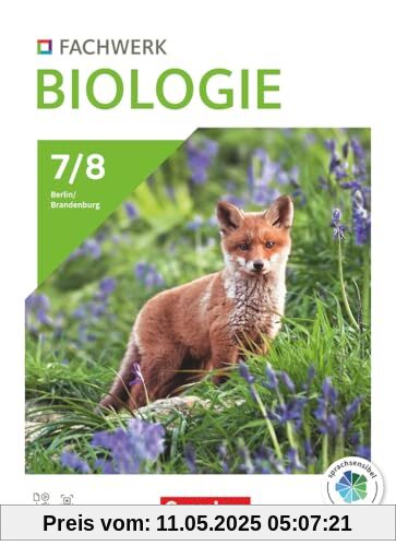 Fachwerk Biologie - Berlin/Brandenburg 2024 - 7./8. Schuljahr: Schulbuch