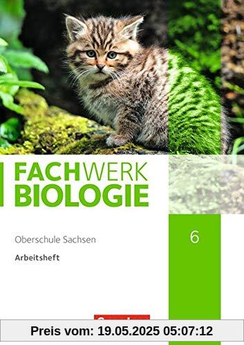 Fachwerk Biologie - Sachsen: 6. Schuljahr - Arbeitsheft