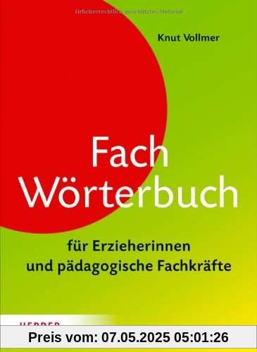 Fachwörterbuch für Erzieherinnen und pädagogische Fachkräfte