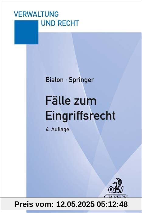 Fälle zum Eingriffsrecht (Verwaltung und Recht)