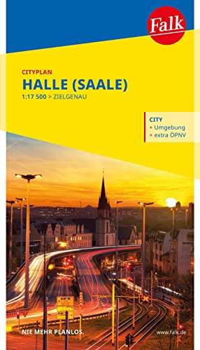 Falk Cityplan Halle (Saale) 1:17.500 von FALK, OSTFILDERN