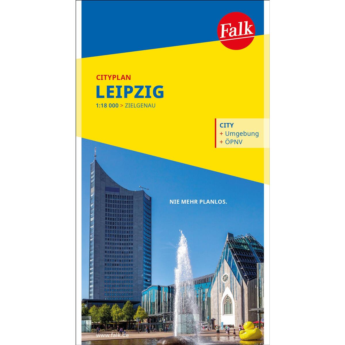 Falk Cityplan Leipzig von Falk-Verlag