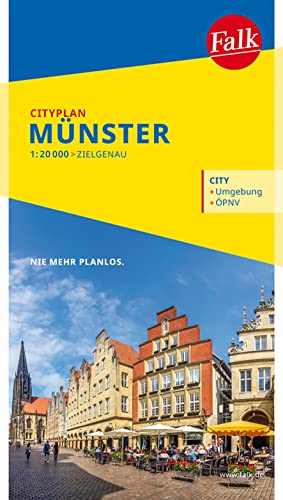 Falk Cityplan Münster 1:20.000 von Mairdumont