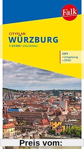 Falk Cityplan Würzburg 1:15 000 (Falk Citypläne)