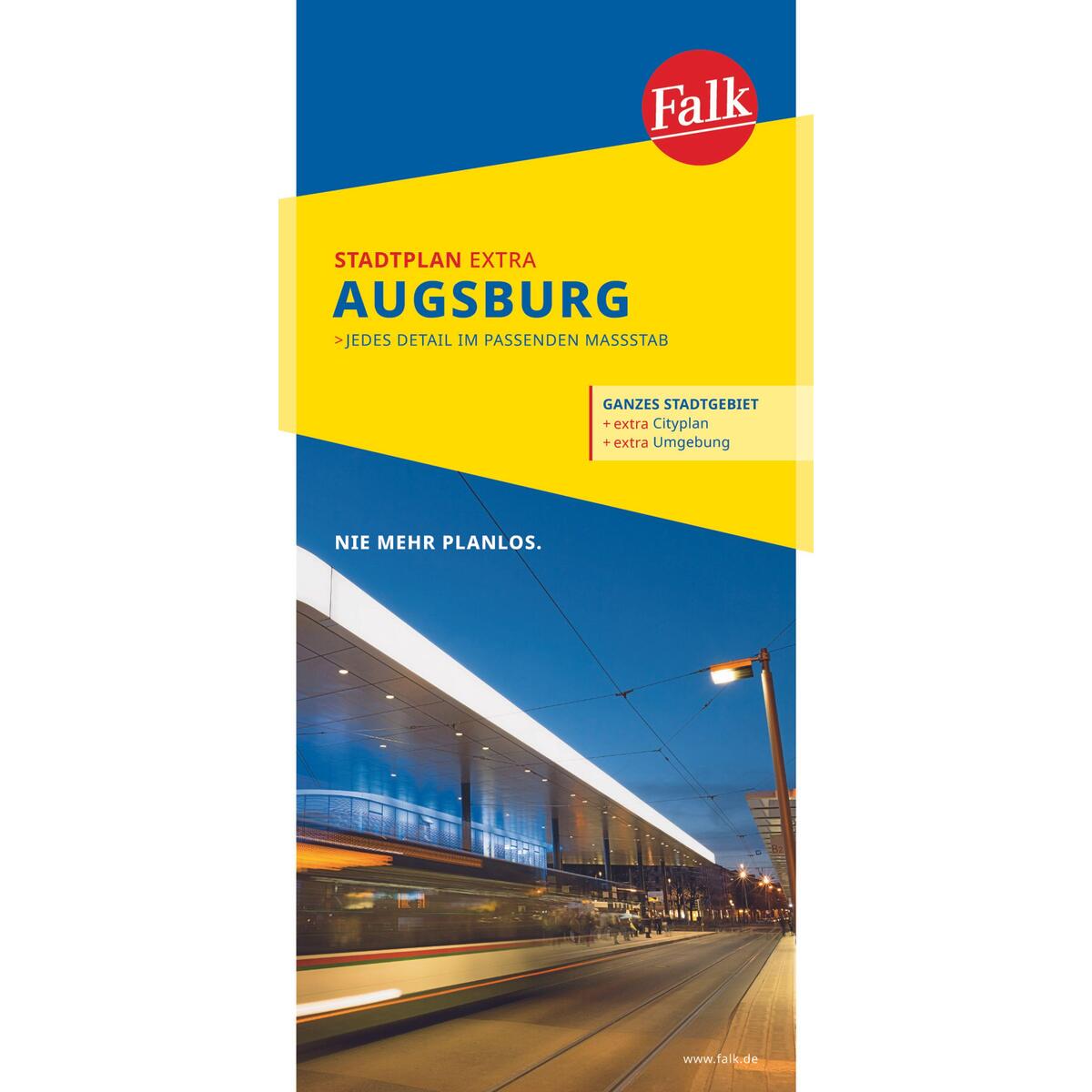 Falk Stadtplan Extra Augsburg 1:20.000 von Mairdumont