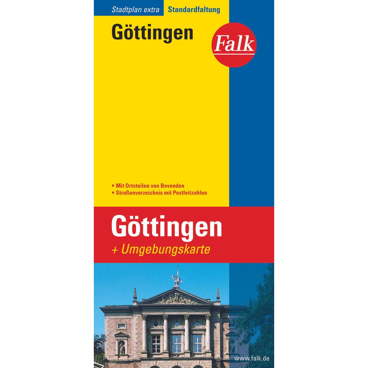 Falk Stadtplan Extra Göttingen 1:15 000 von Falk-Verlag
