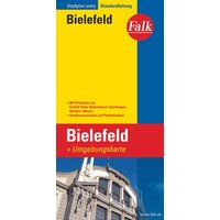 Falk Stadtplan Extra Standardfaltung Bielefeld