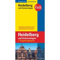 Falk Stadtplan Extra Standardfaltung Heidelberg
