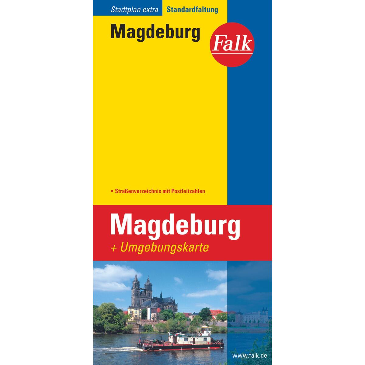 Falk Stadtplan Extra Standardfaltung Magdeburg 1:20 000 von Falk-Verlag