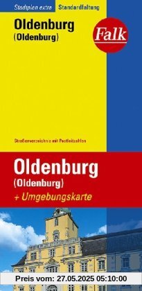 Falk Stadtplan Extra Standardfaltung Oldenburg (Oldenburg)