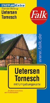 Falk Stadtplan Extra Standardfaltung Uetersen / Tornesch: Mit Umgebungskarte. Straßenverzeichnis mit Postleitzahlen von Falk Verlag, Ostfildern