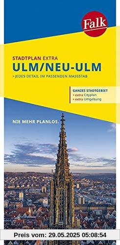 Falk Stadtplan Extra Standardfaltung Ulm, Neu-Ulm (Falk Stadtplan Extra Standardfaltung - Deutschland)