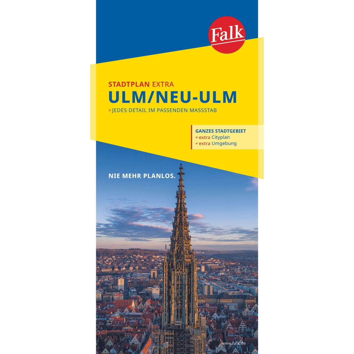 Falk Stadtplan Extra Ulm, Neu-Ulm 1:20 000 Falk Stadtplan Extra Ulm, Neu-Ulm 1:20 000 von Mairdumont