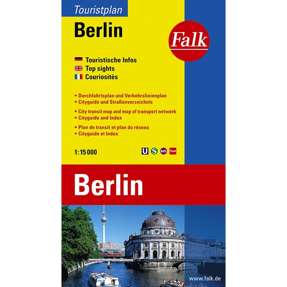 Falk Touristplan Berlin 1:15 000 Falk Touristplan Berlin 1:15 000 von Falk-Verlag
