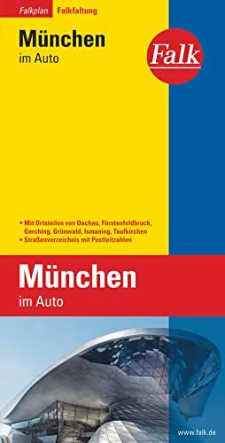 Falkplan Falk-Faltung M�nchen im Auto