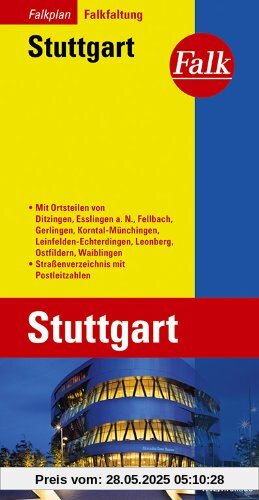 Falkplan Falk-Faltung Stuttgart