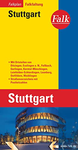 Falkplan Falk-Faltung Stuttgart