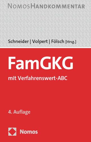 FamGKG: mit Verfahrenswert-ABC von Nomos