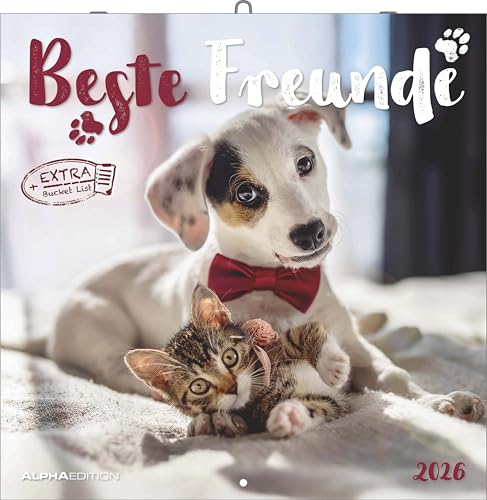 Familienplaner Beste Freunde 2026 - Broschürenkalender im Format 30 x 30 von ALPHA EDITION