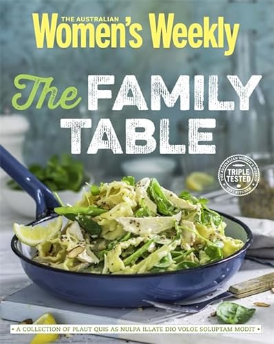 Family Table (The Australian Women's Weekly)