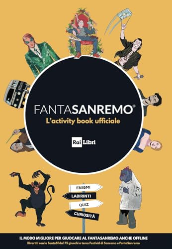 FantaSanremo. L'activity book ufficiale von Rai Libri