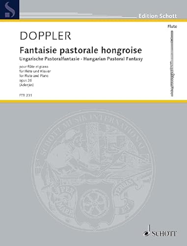 Fantaisie pastorale hongroise: op. 26. Flöte und Klavier. Partitur und Stimme.: op. 26. flute and piano. Partition et partie. (Edition Schott) von SCHOTT MUSIC GmbH & Co KG, Mainz