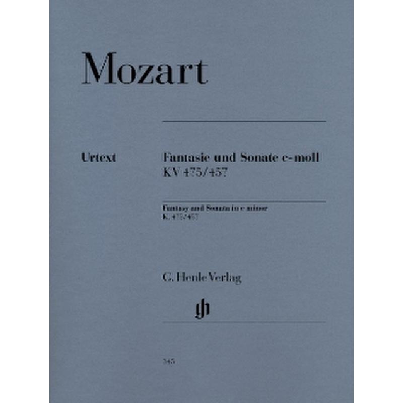 Fantasie + Sonate c-moll KV 475/457 Fantasie + Sonate c-moll KV 475/457