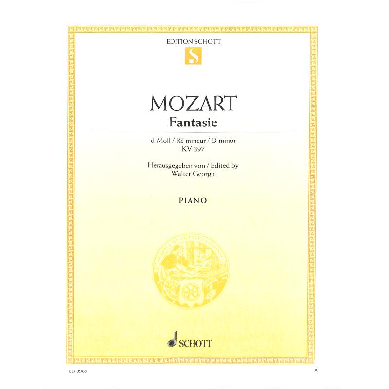 Fantasie d-moll KV 397 (385g)