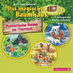 Das Magische Baumhaus. Fantastische Reisen ins Tierreich. Die Hörbuchbox, 3 Audio-CDs von Silberfisch