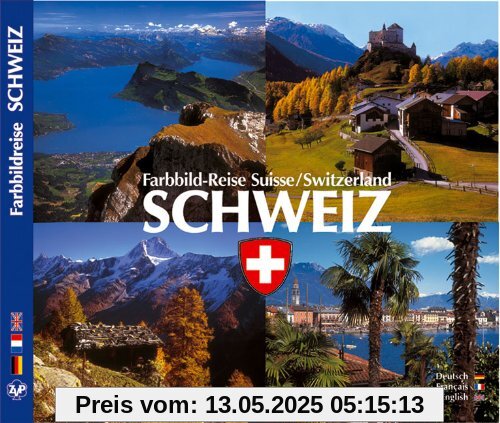 Farbbild-Reise Schweiz - Texte in Deutsch / Englisch / Französisch